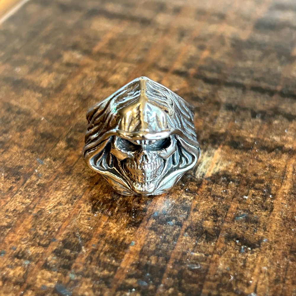 Men's Skull Ring Size 8